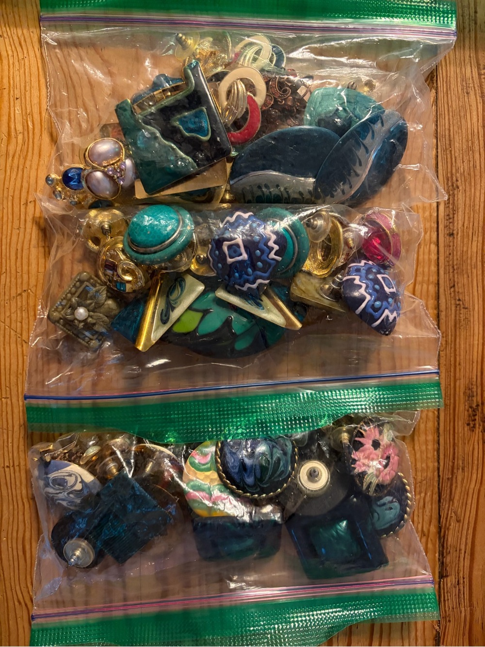 Assorted 80’s Earrings Mix & Match all in pairs!